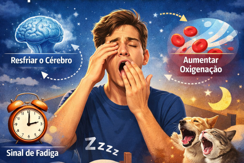 Por que bocejamos quando estamos com sono?