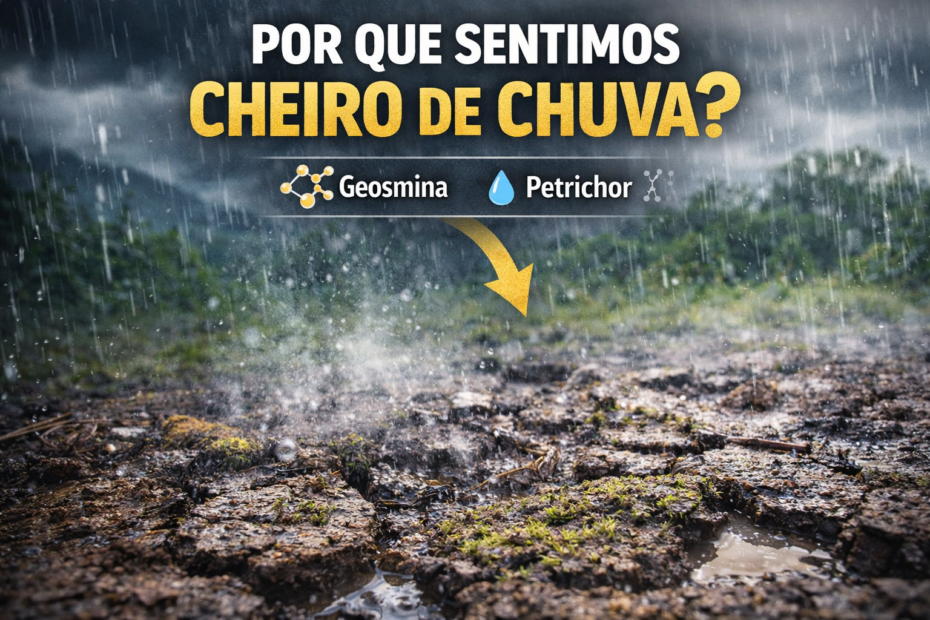 Por que sentimos cheiro de chuva?