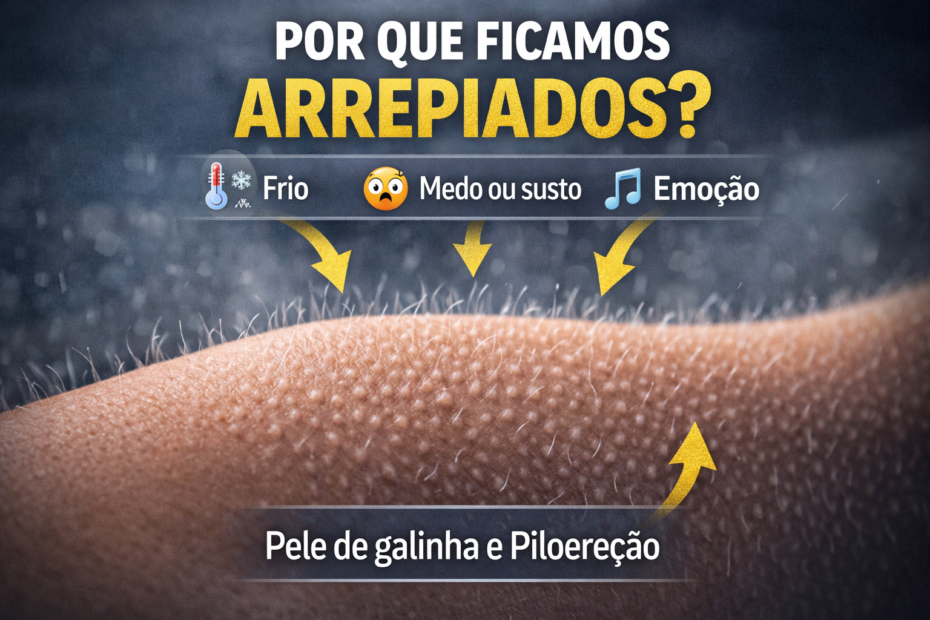 Por que ficamos arrepiados?