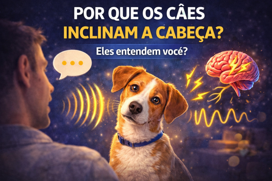 Por que os cães inclinam a cabeça quando falamos com eles?