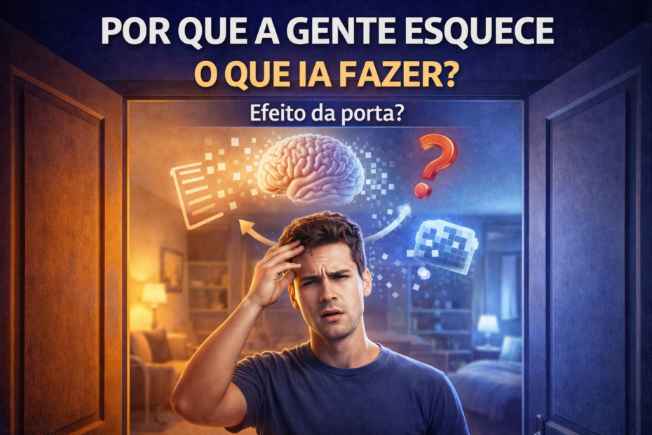 Por que a gente esquece o que ia fazer?